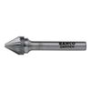Conical end mills 60 ° type J